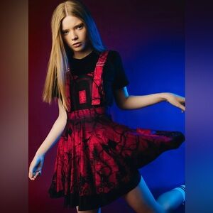 BlackMilk x Stranger Things Vecna’s Lair Apron Dress